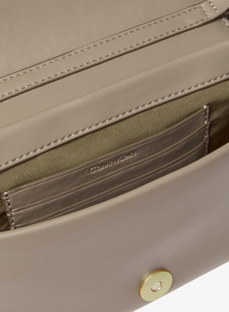 CALVIN KLEIN Bold Flap Crossbody Bag - Image 4